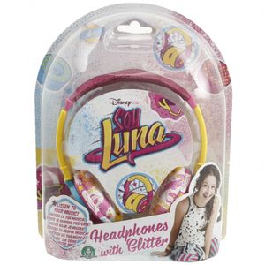 Casti audio Soy Luna cu sclipici