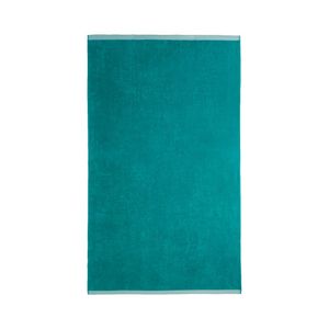 Prosop de plaja Actuel din bumbac, 90 x 160cm, Teal Blue