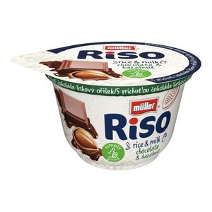 Orez cu lapte, ciocolata si alune Riso, 200 g