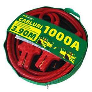 Cabluri pentru baterie RoGroup 1000A cu lungime de 3.9m