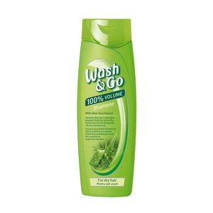 Sampon Wash & Go Aloe pentru par uscat, 400ml