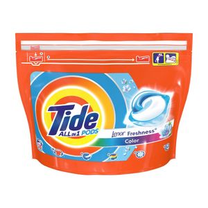 Detergent capsule Tide All in One PODS Touch Of Lenor Color, 58 spalari