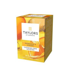 Ceai Taylors cu gust de mandarina si ghimbir, 50 g