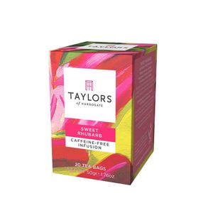 Ceai Taylors rubarba dulce, 50 g