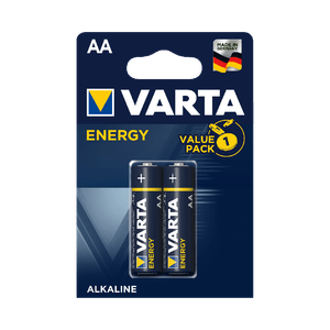 Pachet 2 baterii alcaline Varta Energy Value Pack AA