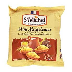 Mini Madeleine cu chips de ciocolata St. Michel, 175 g