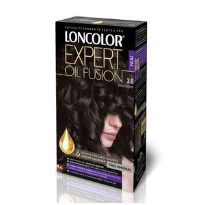 Vopsea pentru par fara amoniac Loncolor Expert Oil Fusion, 3.0 Saten inchis