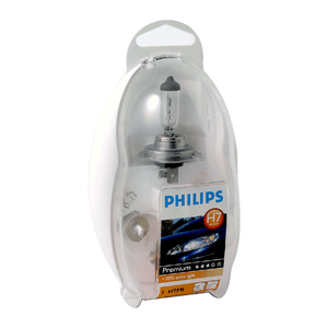 Kit becuri auto Philips H7 12V cu halogen