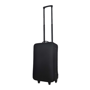 Troler soft Pouce, 2 roti, 32 x 49 x 17 cm, negru