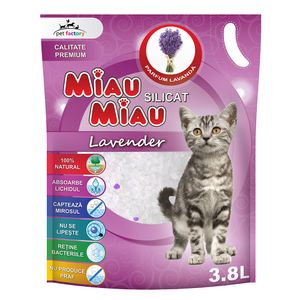 Asternut igienic Miau Miau pentru pisica 3.8L
