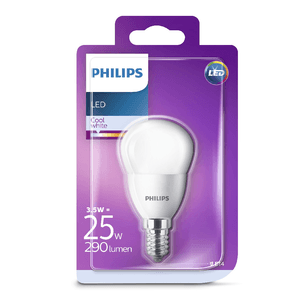 Bec LED Philips 25W P45 E14 CW FR ND 1BC/6