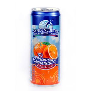 Bautura carbogazoasa cu aroma de clementine San Benedetto, 0.33 l