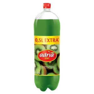 Bautura carbogazoasa cu aroma de kiwi Adria, 2.5 l