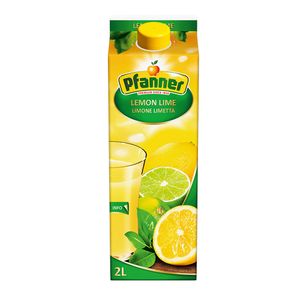 Bautura necarbogazoasa cu suc de lime si lamaie Pfanner, 2 l