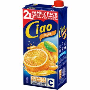Suc natural de portocale Ciao, 2 l