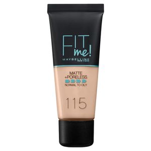 Fond de ten matifiant Maybelline New York Fit Me Matte & Poreless 115 Ivory 30 ml