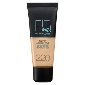 Fond de ten matifiant Maybelline New York Fit Me Matte & Poreless 220 Natural Beige 30 ml