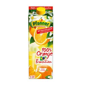 Suc de portocale braziliene Pfanner, 2 l
