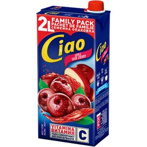 Bautura necarbogazoasa de mere si visine Ciao, 2 l