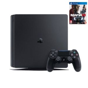 Consola Sony Playstation 4 Slim 1TB cu joc Mafia 3