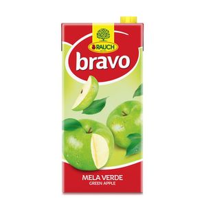 Bautura necarbogazoasa cu suc de mere verzi Rauch Bravo, 2 l