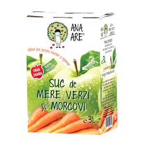 Suc de mere si morcovi Ana Are, 3 l