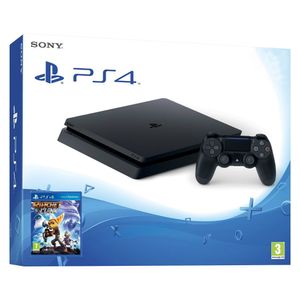 Consola de gaming Playstation 4 Slim 500GB cu joc Ratchet & Clank