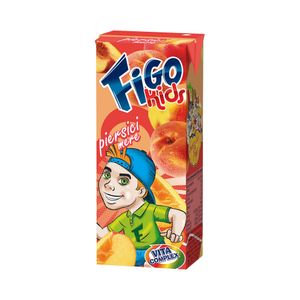 Bautura necarbogazoasa cu piersici Figo Kids, 0.2 l