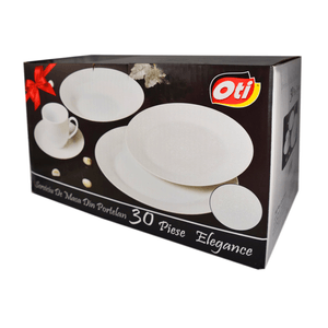 Set Oti 30 piese din portelan Elegance