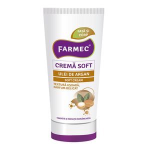 Crema soft Farmec cu ulei de argan 150 ml