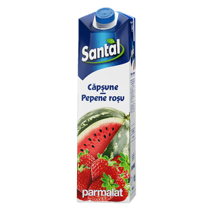 Bautura necarbogazoasa cu capsune si pepene rosu Santal, 1 l