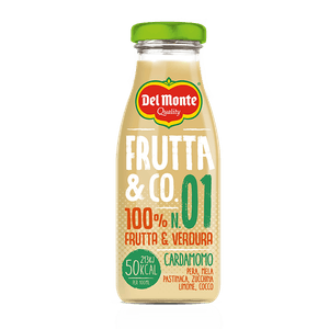 Suc natural de fructe si legume Del Monte Cardamon, 0.25 l