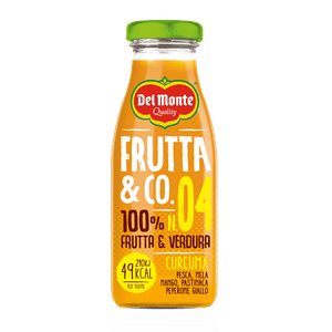 Suc de fructe si legume cu extract de curcuma Del Monte, 0.25 l