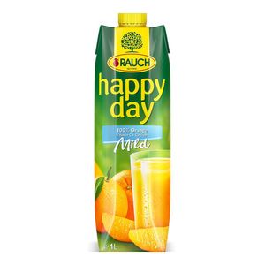 Bautura necarbogazoasa cu gust de portocale mild Happy Day, 1 l