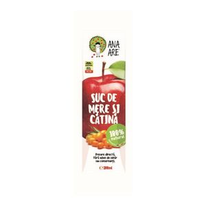 Suc natural de mere si catina Ana Are, 0.2 l