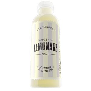 Bautura necarbogazoasa Limonada no.3 cu lamaie si ghimbir Merlin`s, 0.6 l