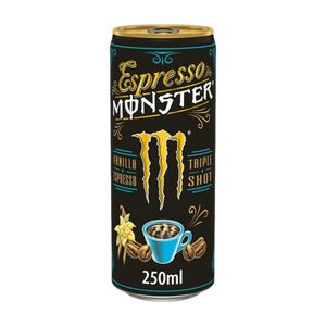 Bautura energizanta espresso vanilie Monster, 0.25 l