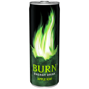 Bautura energizanta Burn Apple Kiwi, 0.25 l