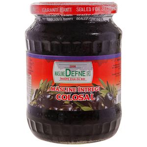 Masline negre Colosal Defne, 720 ml