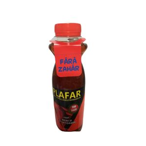 Sirop cu mere si scortisoara fara zahar Plafar, 0.5 l