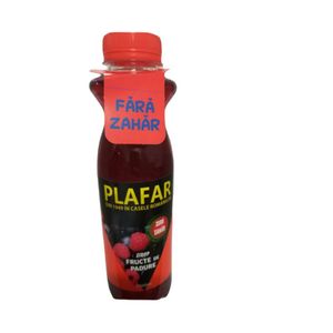 Sirop cu fructe de padure Plafar, Zero Zahar, 0.5 l
