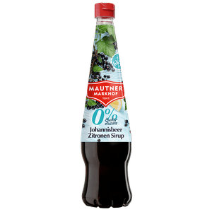 Sirop de coacaze si lamaie fara zahar Mautner, 0.7 l