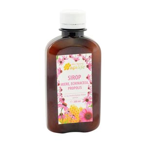 Sirop de miere, echinaceea si propolis Apilife, 0.2 l