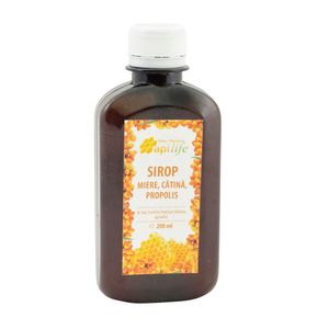 Sirop de miere, catina si propolis Apilife, 0.2 l