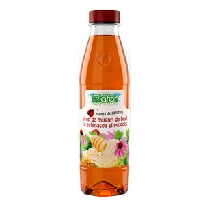 Sirop de muguri de brad cu echinaceea si propolis Plafar, 0.5 l