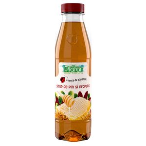 Sirop din muguri de pin cu propolis Plafar, 0.5 l