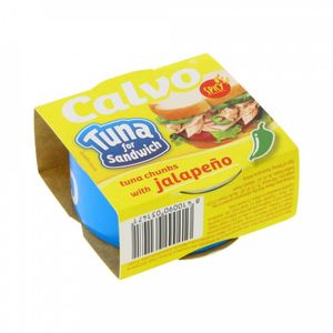 Conserva de ton Calvo cu jalapeno 142 g