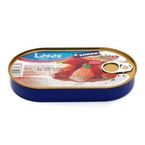 Somon file Sokra in sos tomat, 170 g