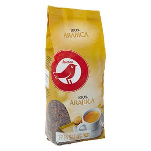 Cafea boabe Auchan 100% arabica, 1 Kg