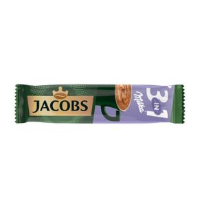 Cafea instant Jacobs 3in1 Milka, 24 plicuri x 18g